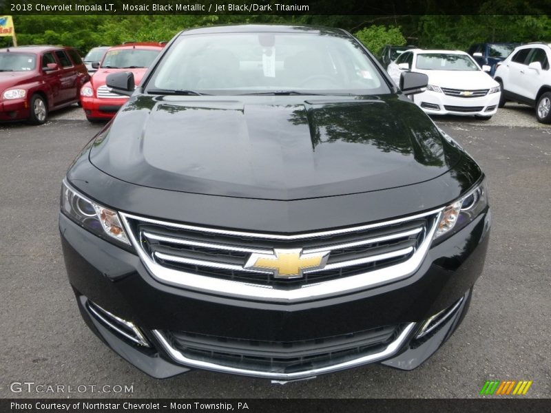 Mosaic Black Metallic / Jet Black/Dark Titanium 2018 Chevrolet Impala LT