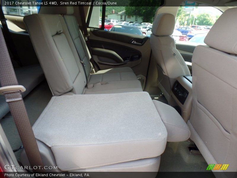 Siren Red Tintcoat / Cocoa/Dune 2017 Chevrolet Tahoe LS 4WD
