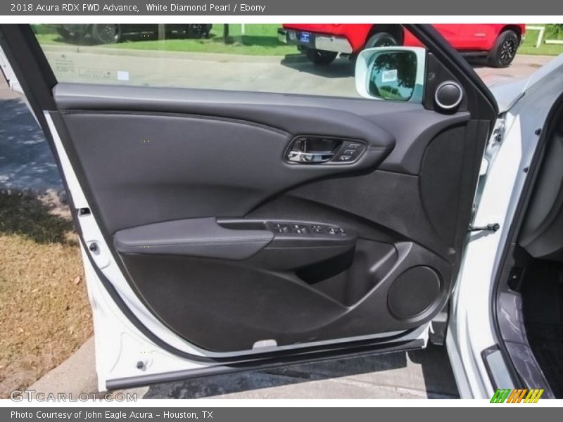 White Diamond Pearl / Ebony 2018 Acura RDX FWD Advance