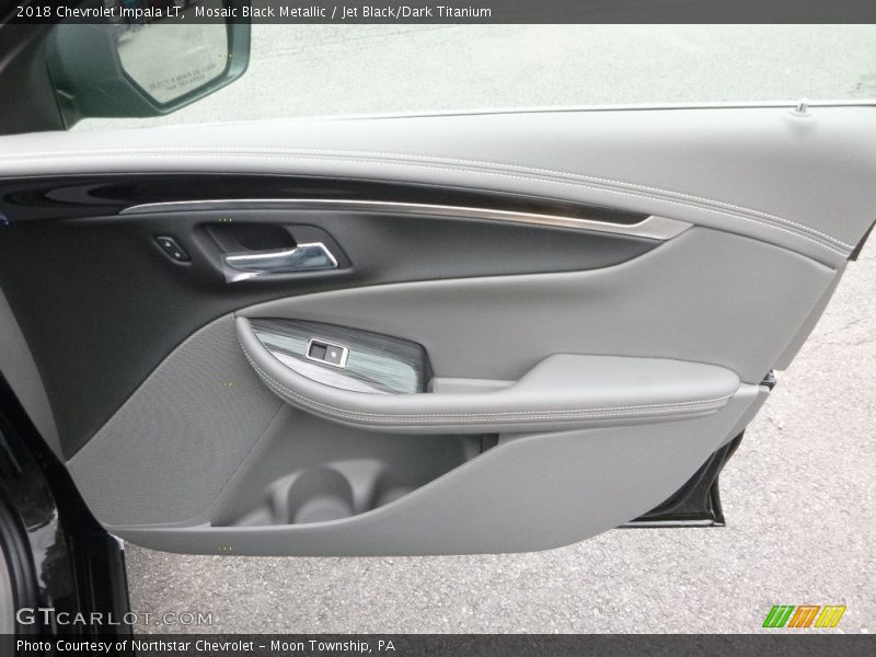 Mosaic Black Metallic / Jet Black/Dark Titanium 2018 Chevrolet Impala LT
