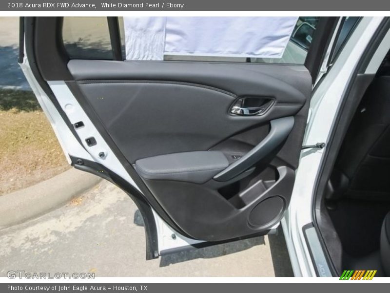 White Diamond Pearl / Ebony 2018 Acura RDX FWD Advance