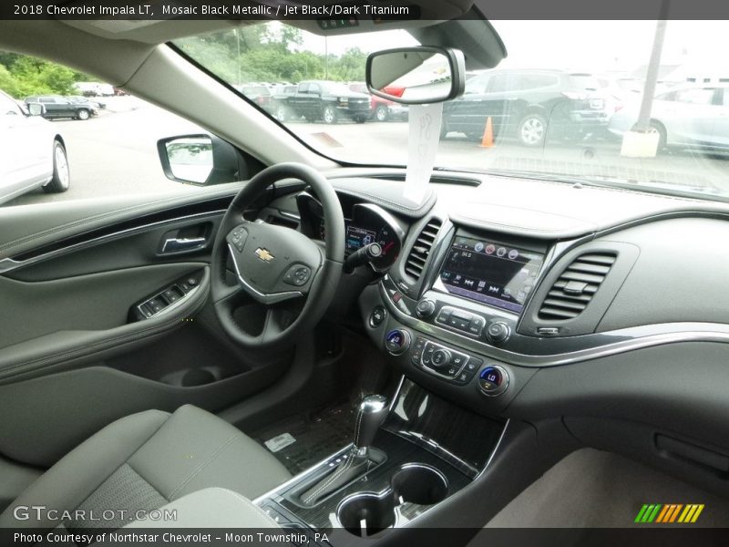 Mosaic Black Metallic / Jet Black/Dark Titanium 2018 Chevrolet Impala LT