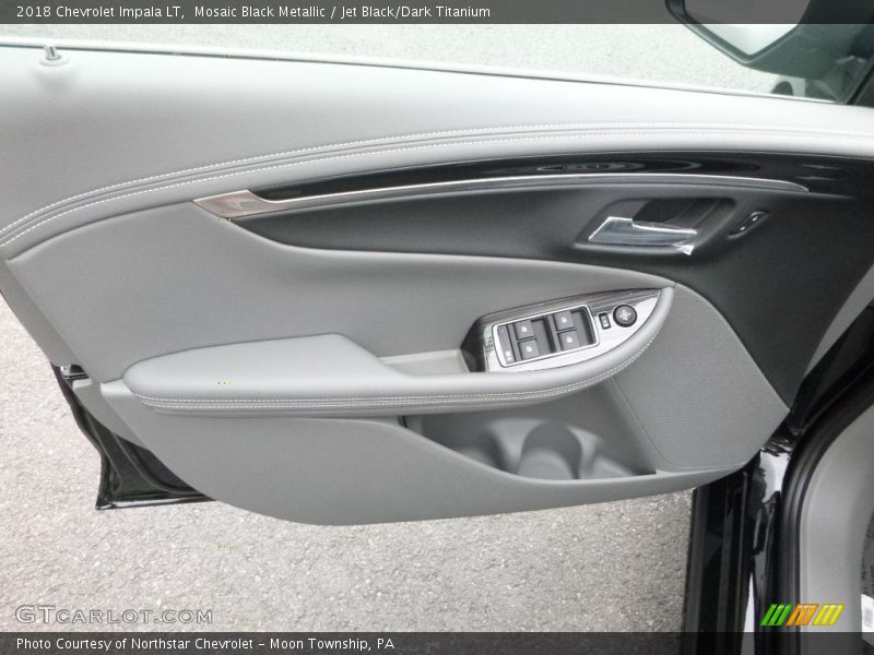 Mosaic Black Metallic / Jet Black/Dark Titanium 2018 Chevrolet Impala LT