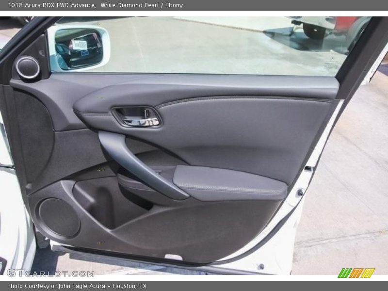 White Diamond Pearl / Ebony 2018 Acura RDX FWD Advance