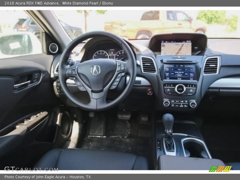 White Diamond Pearl / Ebony 2018 Acura RDX FWD Advance