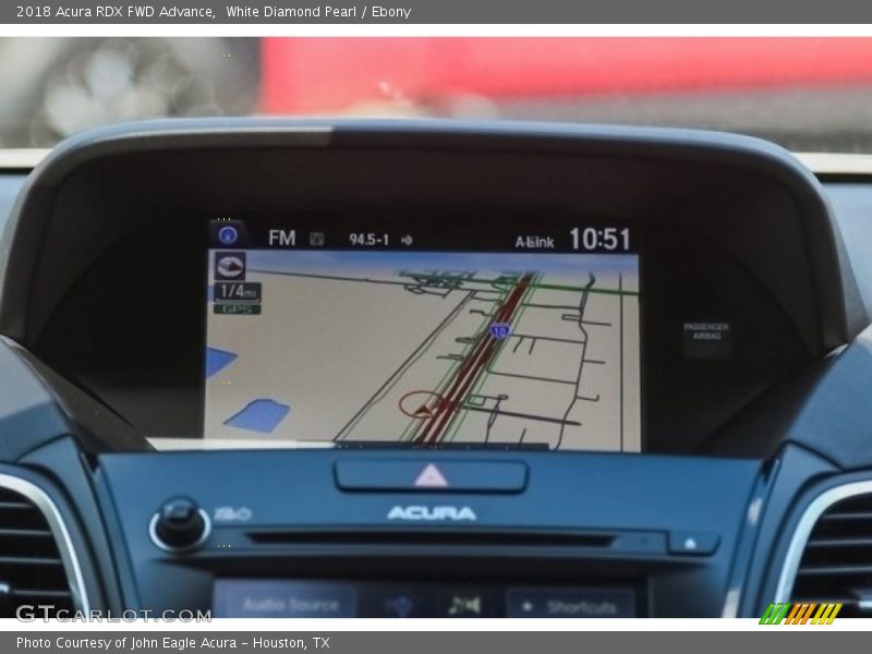 White Diamond Pearl / Ebony 2018 Acura RDX FWD Advance