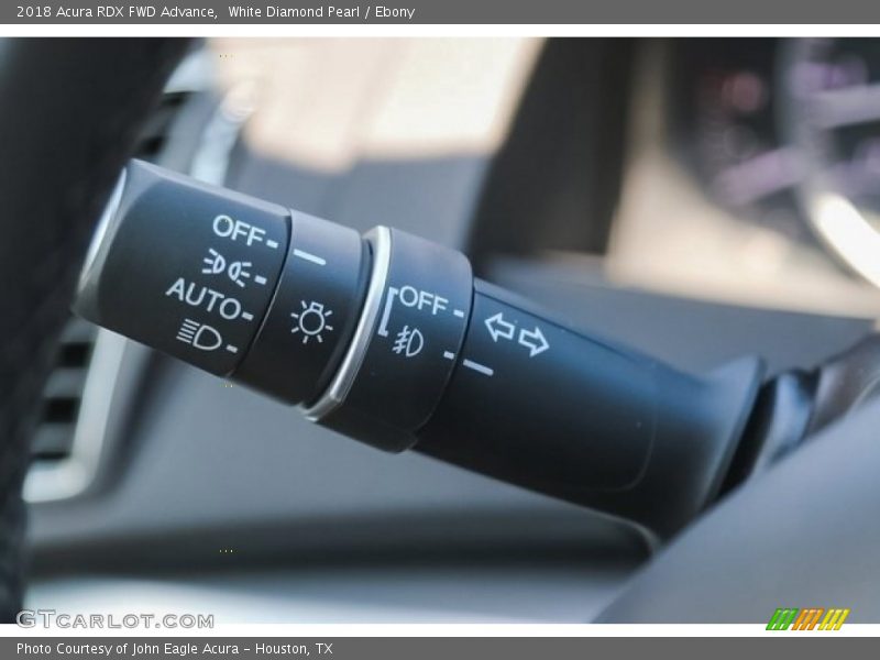 White Diamond Pearl / Ebony 2018 Acura RDX FWD Advance