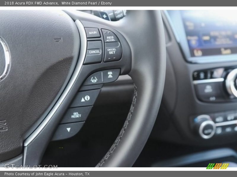 White Diamond Pearl / Ebony 2018 Acura RDX FWD Advance