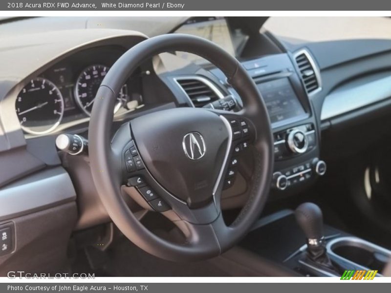 White Diamond Pearl / Ebony 2018 Acura RDX FWD Advance