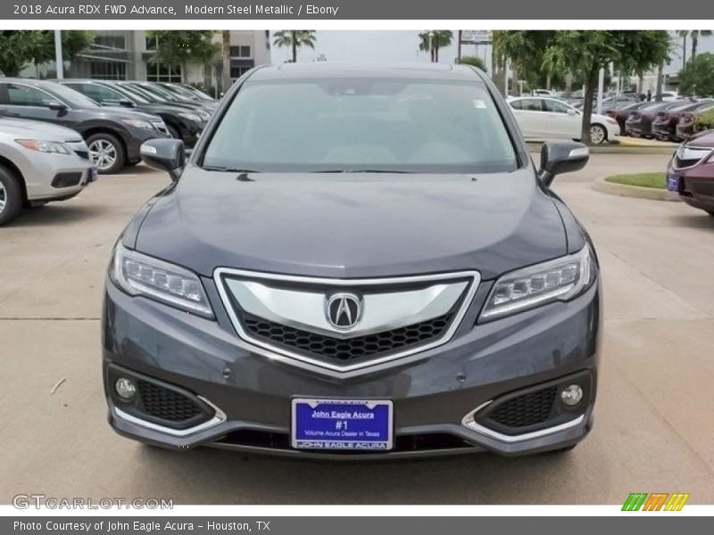Modern Steel Metallic / Ebony 2018 Acura RDX FWD Advance