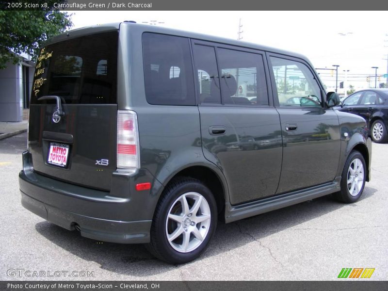 Camouflage Green / Dark Charcoal 2005 Scion xB