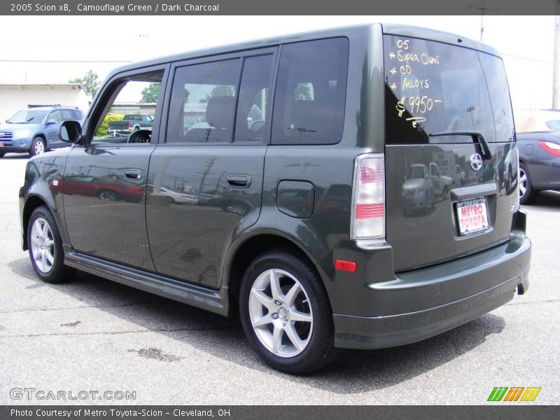 Camouflage Green / Dark Charcoal 2005 Scion xB