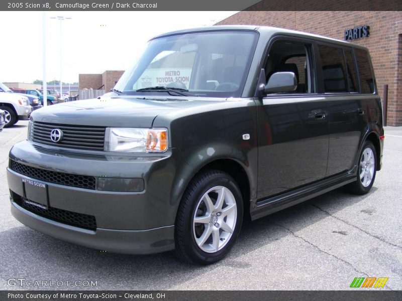 Camouflage Green / Dark Charcoal 2005 Scion xB
