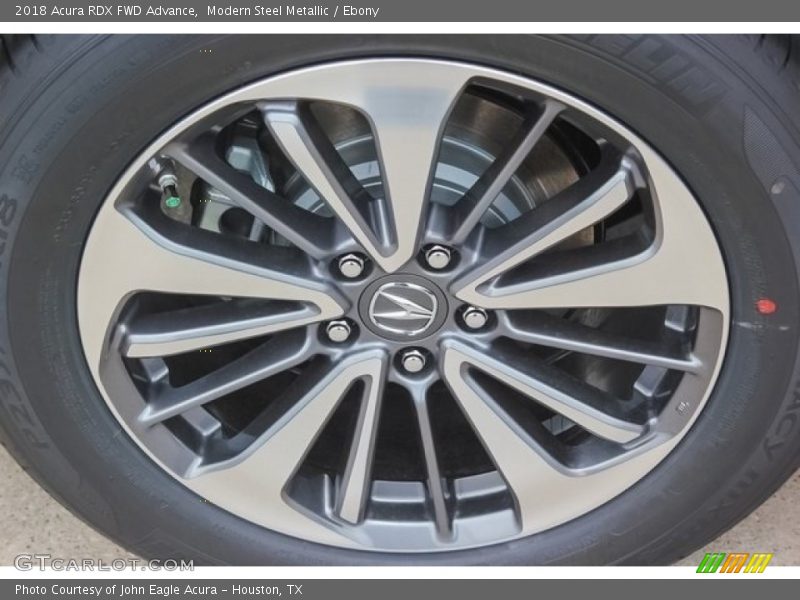 Modern Steel Metallic / Ebony 2018 Acura RDX FWD Advance