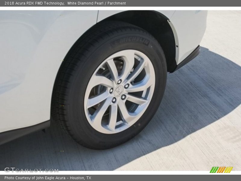 White Diamond Pearl / Parchment 2018 Acura RDX FWD Technology