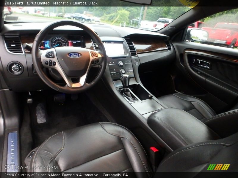 Magnetic / Charcoal Black 2016 Ford Taurus Limited