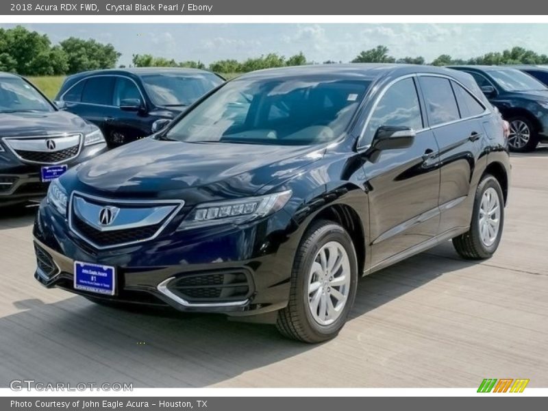 Crystal Black Pearl / Ebony 2018 Acura RDX FWD