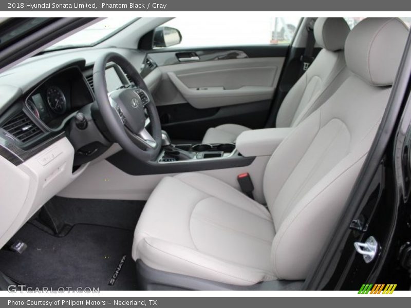 Front Seat of 2018 Sonata Limited
