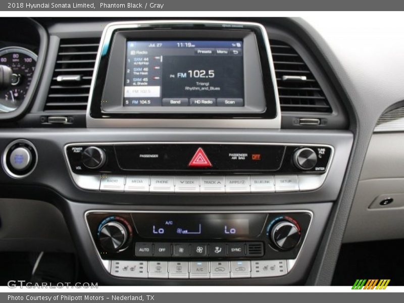Controls of 2018 Sonata Limited