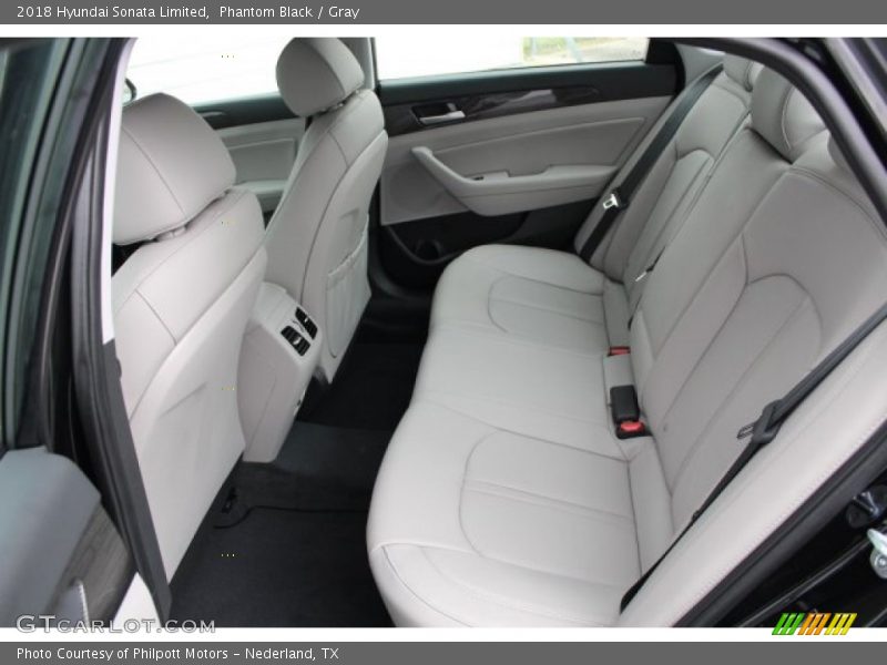 Rear Seat of 2018 Sonata Limited