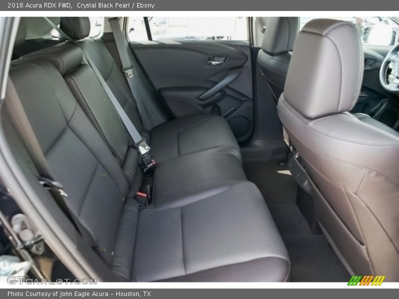 Rear Seat of 2018 RDX FWD