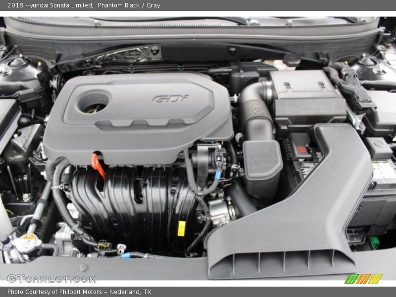  2018 Sonata Limited Engine - 2.4 Liter GDI DOHC 16-Valve D-CVVT 4 Cylinder