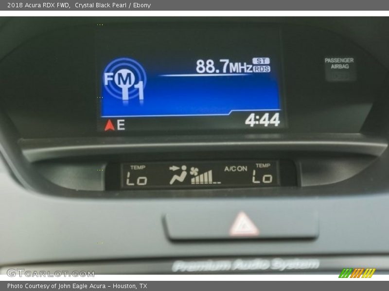 Crystal Black Pearl / Ebony 2018 Acura RDX FWD