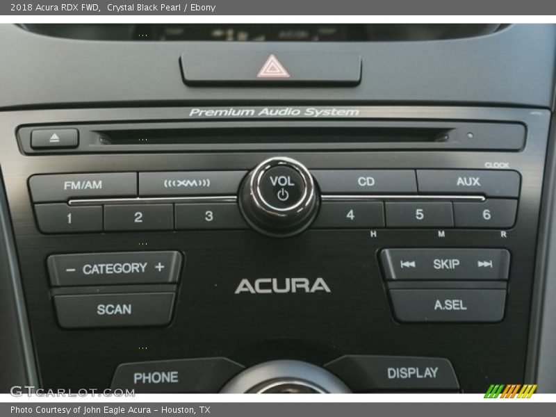 Audio System of 2018 RDX FWD