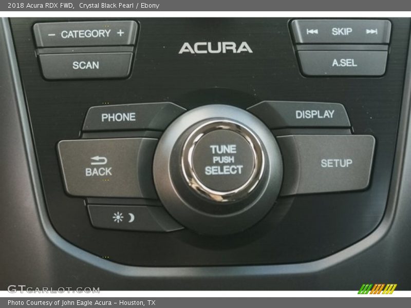 Controls of 2018 RDX FWD