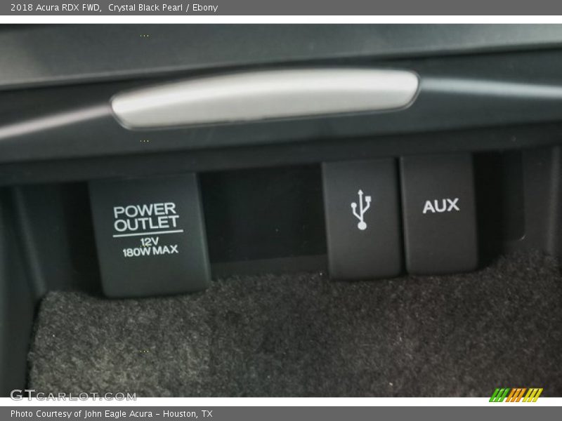 Crystal Black Pearl / Ebony 2018 Acura RDX FWD
