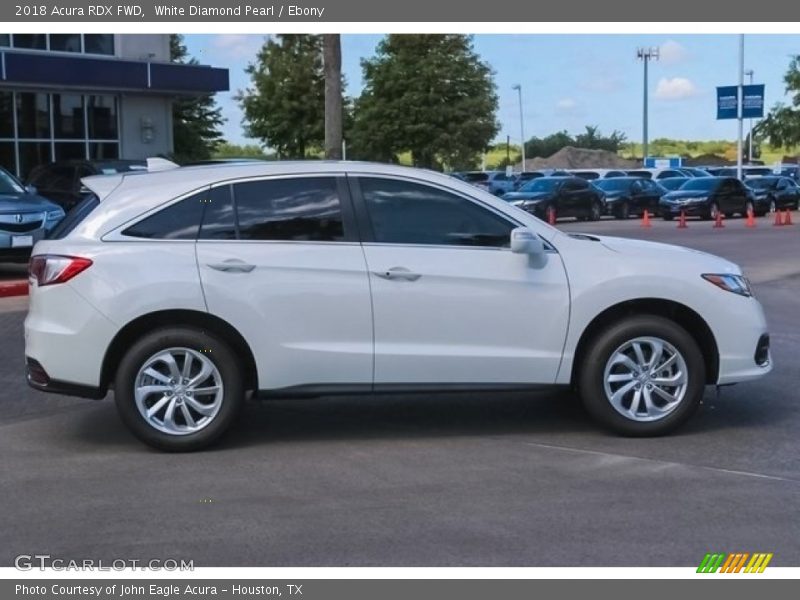 White Diamond Pearl / Ebony 2018 Acura RDX FWD