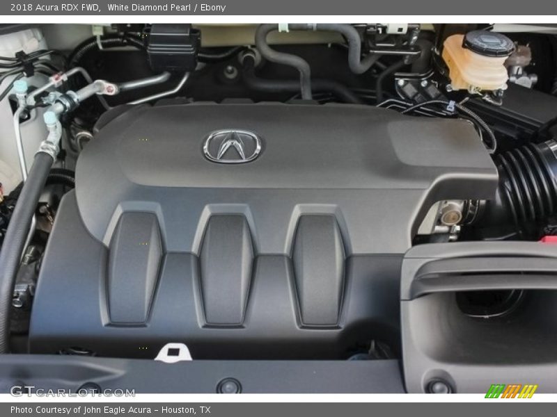 White Diamond Pearl / Ebony 2018 Acura RDX FWD