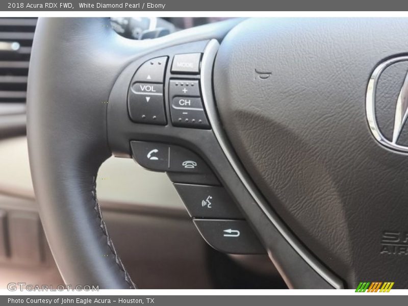 White Diamond Pearl / Ebony 2018 Acura RDX FWD