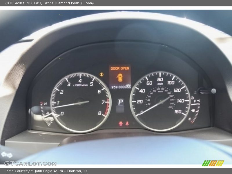 White Diamond Pearl / Ebony 2018 Acura RDX FWD
