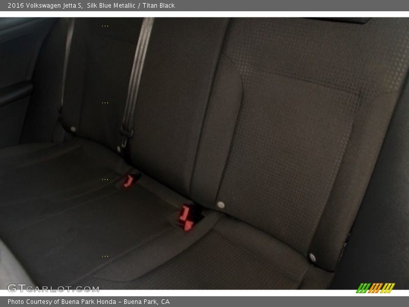 Silk Blue Metallic / Titan Black 2016 Volkswagen Jetta S