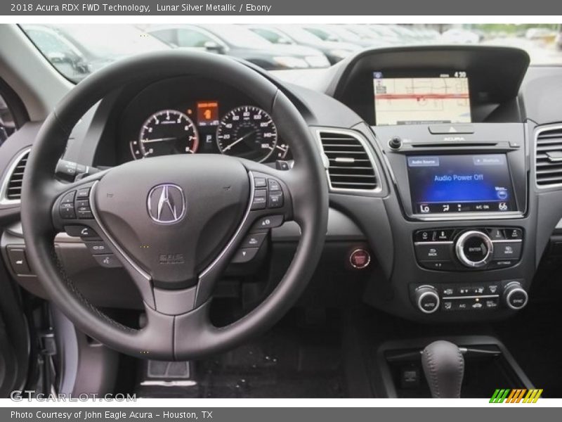 Lunar Silver Metallic / Ebony 2018 Acura RDX FWD Technology