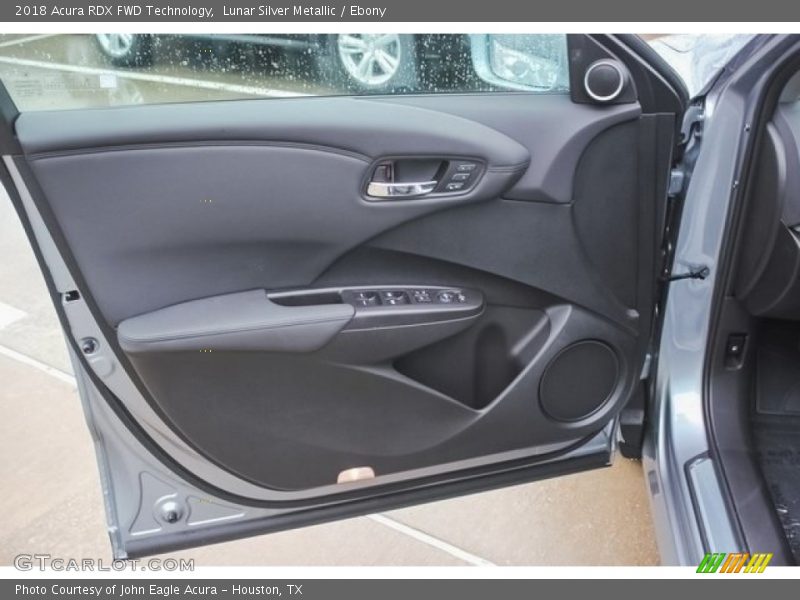 Lunar Silver Metallic / Ebony 2018 Acura RDX FWD Technology