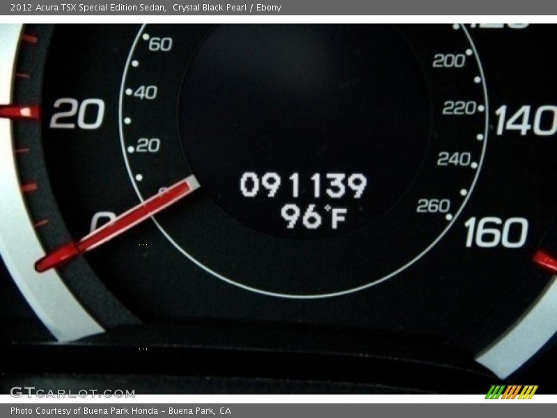 Crystal Black Pearl / Ebony 2012 Acura TSX Special Edition Sedan