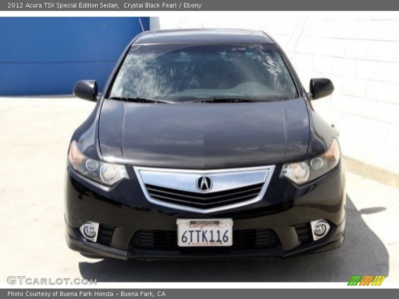 Crystal Black Pearl / Ebony 2012 Acura TSX Special Edition Sedan