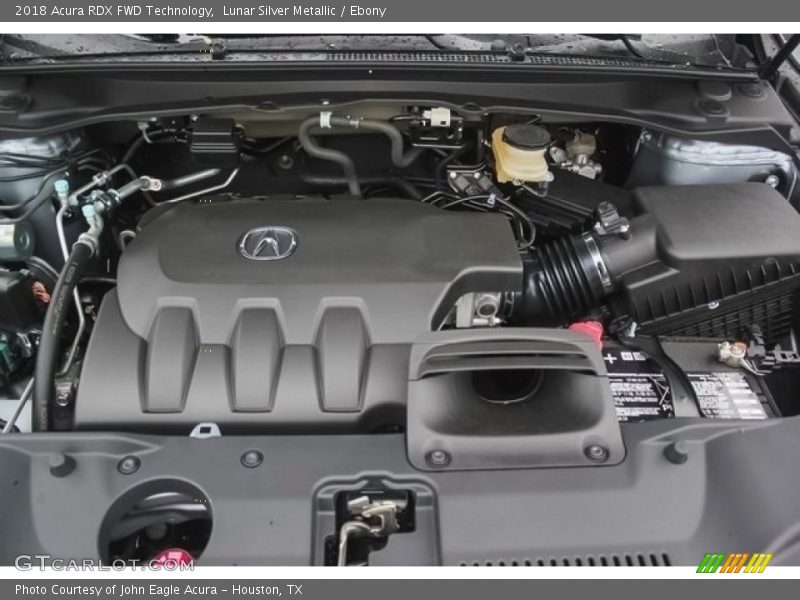 Lunar Silver Metallic / Ebony 2018 Acura RDX FWD Technology