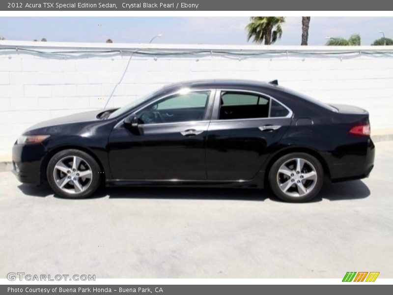 Crystal Black Pearl / Ebony 2012 Acura TSX Special Edition Sedan