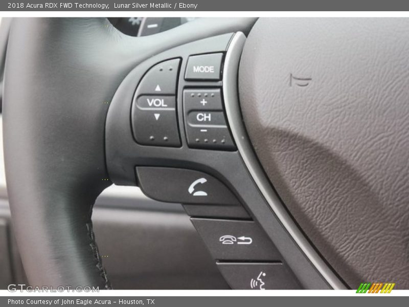 Lunar Silver Metallic / Ebony 2018 Acura RDX FWD Technology