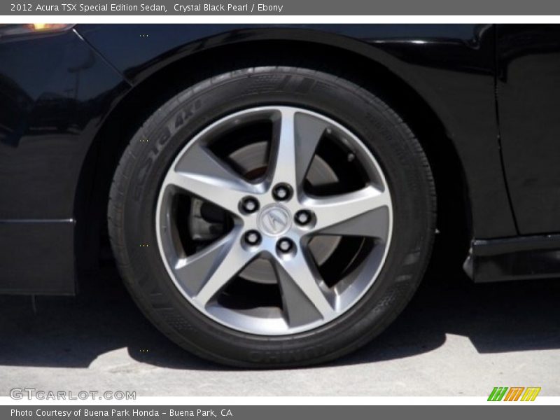 Crystal Black Pearl / Ebony 2012 Acura TSX Special Edition Sedan