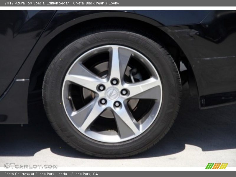 Crystal Black Pearl / Ebony 2012 Acura TSX Special Edition Sedan