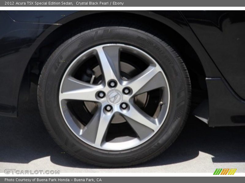Crystal Black Pearl / Ebony 2012 Acura TSX Special Edition Sedan