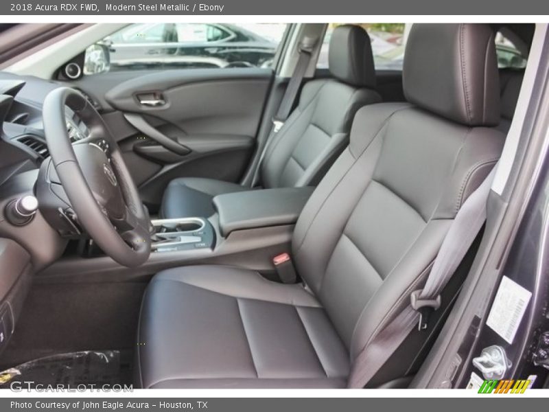 Front Seat of 2018 RDX FWD