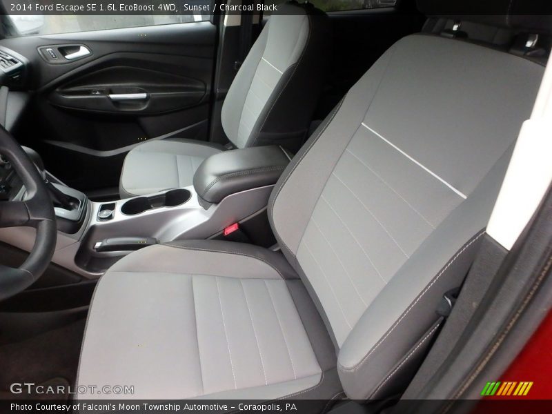 Sunset / Charcoal Black 2014 Ford Escape SE 1.6L EcoBoost 4WD