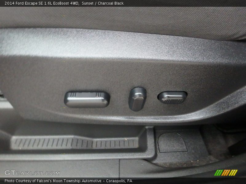 Sunset / Charcoal Black 2014 Ford Escape SE 1.6L EcoBoost 4WD