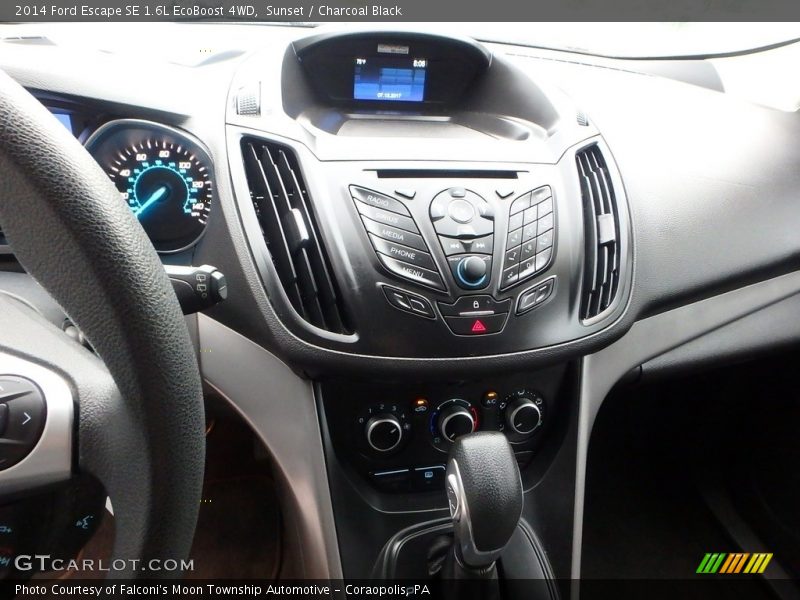 Sunset / Charcoal Black 2014 Ford Escape SE 1.6L EcoBoost 4WD