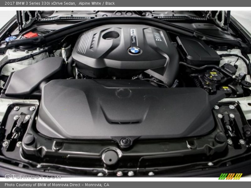  2017 3 Series 330i xDrive Sedan Engine - 2.0 Liter DI TwinPower Turbocharged DOHC 16-Valve VVT 4 Cylinder